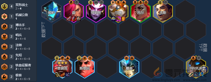 金铲铲之战双形船长阵容推荐(图1)